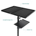 Adjustable Projector Tripod Stand w/ Tray for Laptop Camera - millionsource