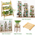 Multi Tier Plant Stand Flower Pot Rack Shelf Bonsai Holder - millionsource