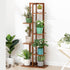Wood Flower Plant Stand Bonsai Display Shelf Decor - millionsource