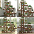 Wooden Multi Tier Plant Stand Flower Rack Shelf for Home Garden - millionsource