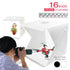 16" Foldable 70 LED Photo Studio Light Box Shooting Tent Kit - millionsource