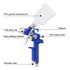 Mini HVLP Air Spray Gun Auto Car Detail Touch Up Paint Sprayer Repair - millionsource