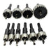 10/13Pcs Hole Saw Drill Bits HSS Set Cutter Tool - millionsource