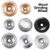 Wood Carving Disc Angle Grinder Wood Grinder Disc for 4in/4.5in Angle Grinder - millionsource