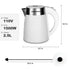 Electric Tea Kettle 2.5L BPA-Free Hot Water Boiler w/ Overheating Protect - millionsource