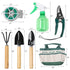 7 in 1 Kit Garden Tools with Trowel Transplanter Sprayer Pruner - millionsource