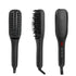 Electric Portable Hair Straightener Straightening Brush Comb - millionsource