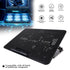 Dual USB Cooling Pad LED Light Slim Quiet Cooler Stand - millionsource