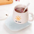 Electric Coffee Mug Warmer Cup Milk Beverage Warmer Plate - millionsource