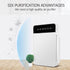 Air Purifier HEPA Filter Odor Allergies Eliminator for 500 Sqft Room - millionsource