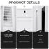 Air Purifier HEPA Filter Odor Allergies Eliminator for 500 Sqft Room - millionsource