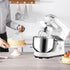 5-Speed Electric Food Stand Mixer with Dough Hook & Whisk - millionsource