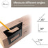 Multifunctional Square Gauge Mitre Angle Ruler Measuring Tool - millionsource