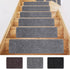 15pcs Modern Carpet Stair Treads Set Indoor Safety Rug - millionsource