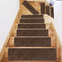 15pack Embossed Carpet Stair Treads Indoor Safety Rug - millionsource