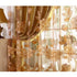 Luxury Jacquard Window Curtain Tulle Panel Sheer Voile Drape - millionsource