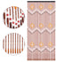 Natural Wood and Bamboo Beaded Curtain Fly Screen - millionsource