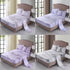 4 Pcs Bed Sheet Set Deep Pocket Comforter Cover Soft Bedding - millionsource