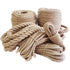 Twisted Manila 3 Strand Natural Fiber Cord Ropes - millionsource