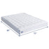 Waterproof Mattress Pad Cover Quilted Fitted Topper - millionsource