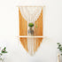 Boho Macrame Woven Wood Shelf Wall Floating Hanging Art Decor - millionsource