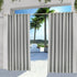 Outdoor Curtains Grommet Patio Blackout Thermal Insulated Panels - millionsource