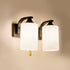 Modern Glass LED Light Wall Sconce Lamp