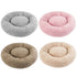 Donut Pet Bed Dish Cuddler Dog Cat Sleeping Cushion - millionsource