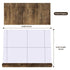 Size of 3D Rustic Waterproof Self-Adhesive Wood Wallpaper