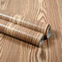 Beige 3D Rustic Waterproof Self-Adhesive Wood Wallpaper