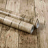 Wood Grain 3D Rustic Waterproof Self-Adhesive Wood Wallpaper