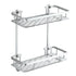 Bath Wall Shelf Storage, 2 Tier