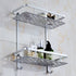 display of Bath Wall Shelf Storage, 2Tier