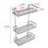 size of Bath Wall Shelf Storage, 3Tier