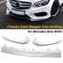 Front Bumper Lip Spoiler Splitter Shinny Trim Decor for Benz W205 C Class - millionsource