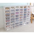 Plastic Clear Shoe Boxes Organizer