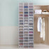 Display of Plastic Shoe Boxes Organizer