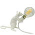 Resin Mouse Table Lamp LED Art Desk Light With Bulb