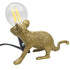 Resin Mouse Table Lamp LED Art Desk Light With Bulb