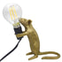 Resin Mouse Table Lamp LED Art Desk Light With Bulb