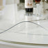 Detail of Waterproof PVC Clear Tablecloth Table Cover