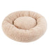 Donut Pet Bed Dish Cuddler Dog Cat Sleeping Cushion - millionsource