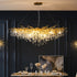 Luxury Crystal LED Chandelier Ceiling Indoor Lighting Decor