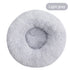 Donut Dog Bed Warm Soft Long Plush Pet Cushion