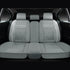 Luxury Leather Car Seat Covers Cushion Front Rear Full Set - millionsource