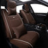 Luxury Leather Car Seat Covers Cushion Front Rear Full Set - millionsource
