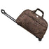 23" Wheeled Rolling Duffle Bag Waterproof Carry On Travel Trolley Luggage