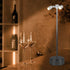 LED Rechargeable Bar Table Lamp Metal High Pole Spotlight - millionsource