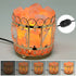 Himalayan Salt Crystal Basket Lamp w/ Dimmer Switch Bulb - millionsource