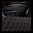 3D Car Seat Cover Leather Front Rear Cushion Full Set Pad Mat - millionsource